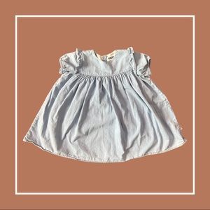 Adorable Denim Babydoll Tent Dress—2T